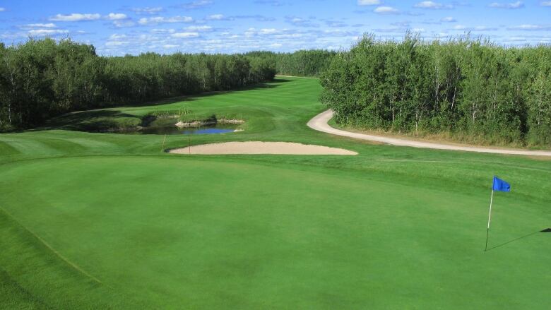 Golfing