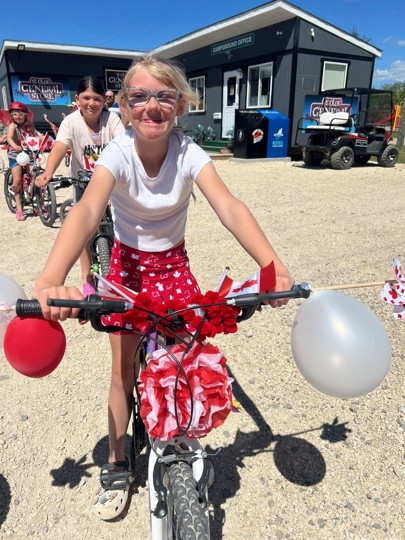 canada day bike parade
