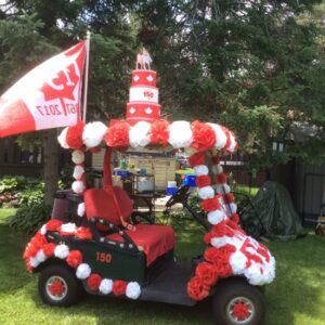 Golf cart parade
