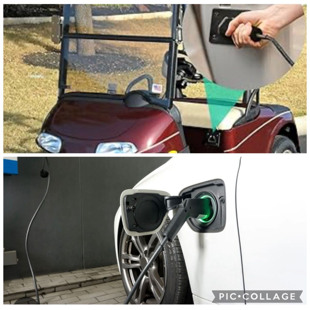 Golf Cart or Car Electricity Upcharge